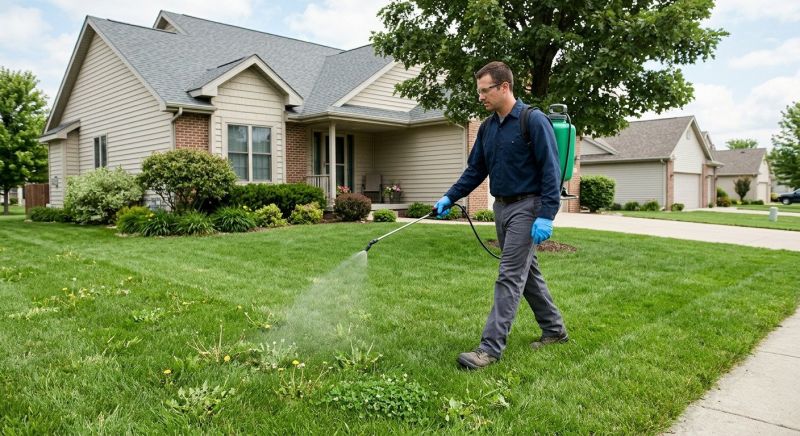 Lawn Weed Spraying in Rockwall, TX