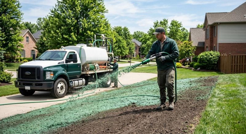 New Construction Lawn Seeding in Ventura County, CA