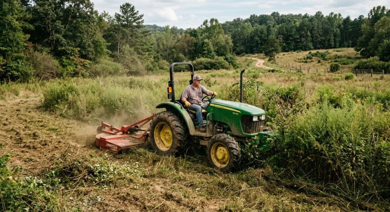 Pasture Bush Hogging in Prince Georges County, MD