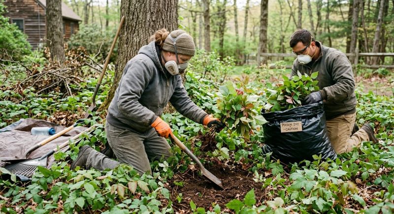Poison Oak Removal in Bucks County, PA