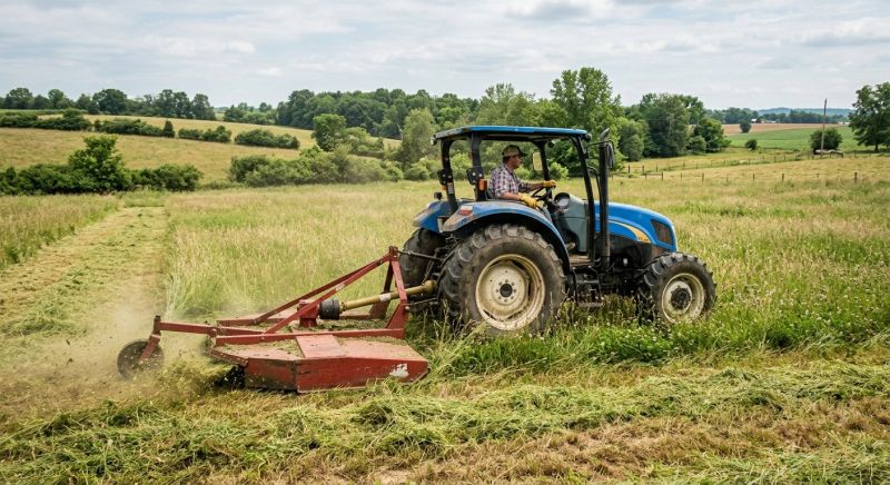 Tractor Mowing in Waldorf, MD